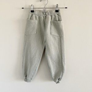 Zara Kids Jogger Sweatpants 4-5y Green
